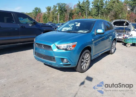 2011 Mitsubishi Outlander Sport Se from USA, damaged, VIN JA4AR4AU0BZ019448